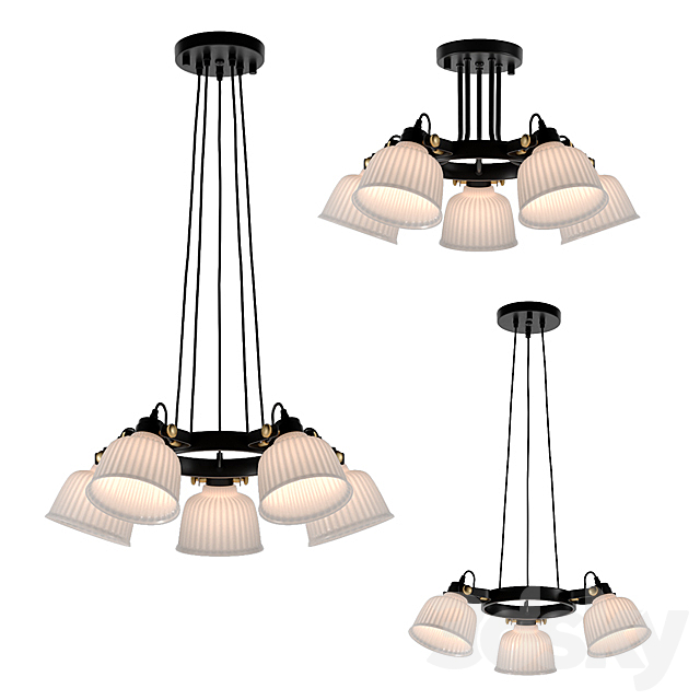 collection of fixtures ST LUCE set 02 3DSMax File - thumbnail 1