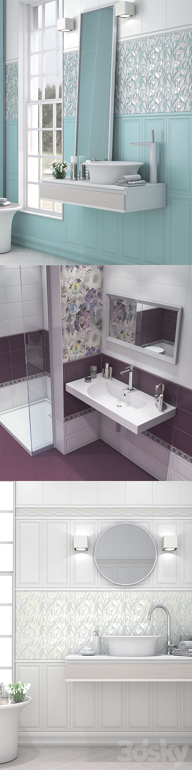 Tiles Lignano 3d