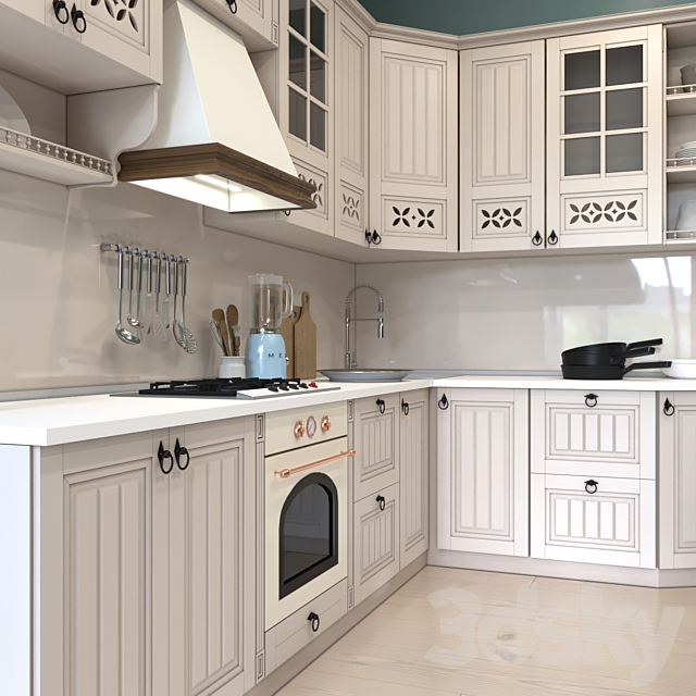 Kitchen Provence Amelie Lovely Home 3DSMax File - thumbnail 2