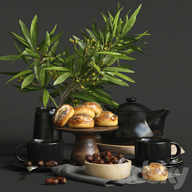 decorative set_05 3d