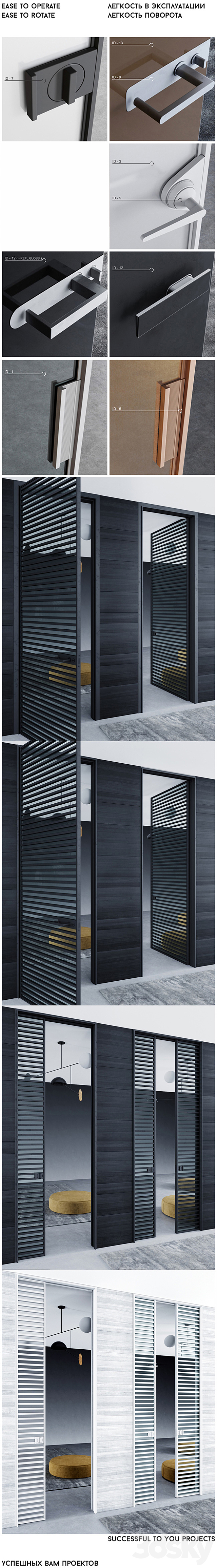 Rimadesio doors Even _ doors for office and home 3d
