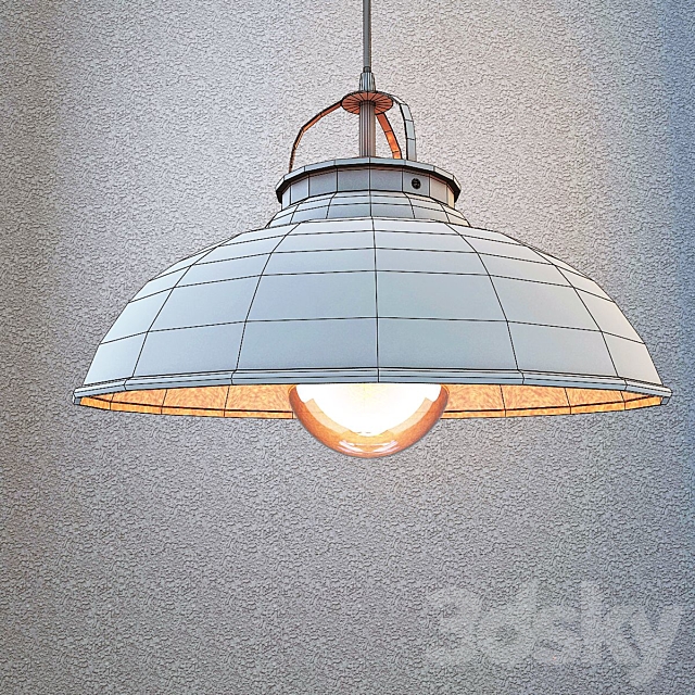 Suspended and wall lamps. model HAMOIS. from the company LUCIDE. Belgium. 3DSMax File - thumbnail 2