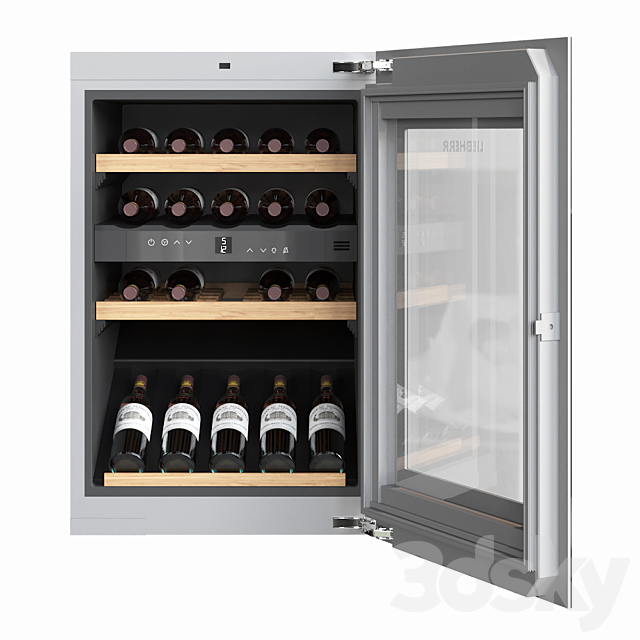 Liebherr wine cooler HWgb 3300 3DSMax File - thumbnail 1
