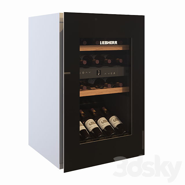 Liebherr wine cooler HWgb 3300 3DSMax File - thumbnail 2