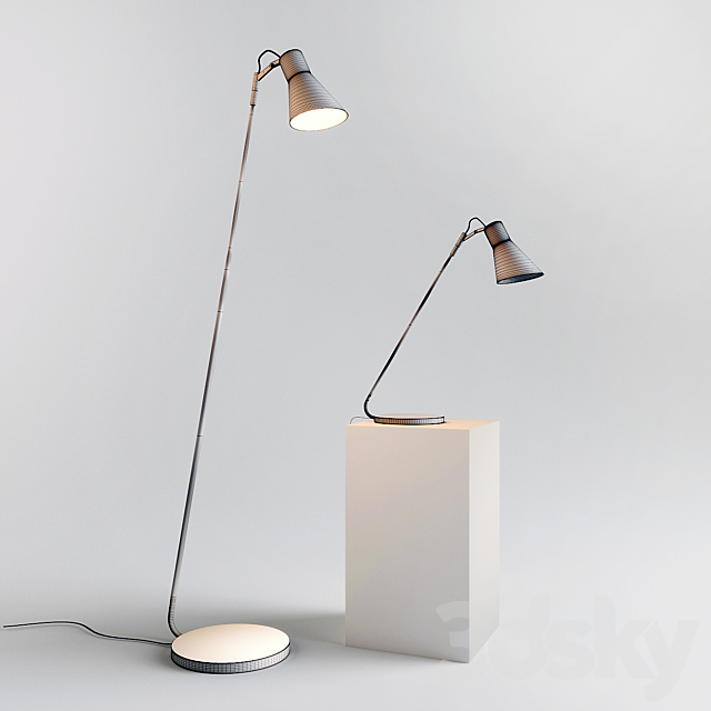 Floor lamp. desktop TAIA Lucente 3d