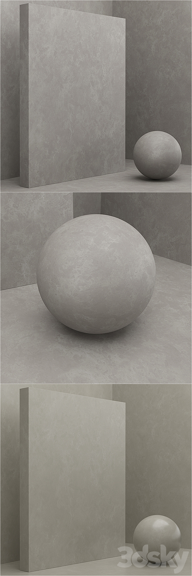 Material (seamless) – coating. marble. plaster set 43 3DSMax File - thumbnail 3