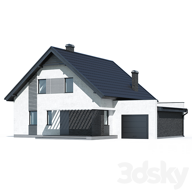 ABS House V264 3d