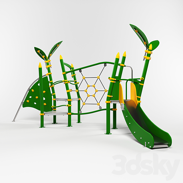 Equipment for children’s playgrounds ARBERO 3DSMax File - thumbnail 1