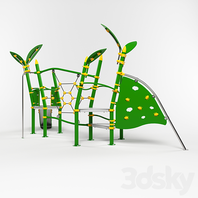 Equipment for children's playgrounds ARBERO 3d