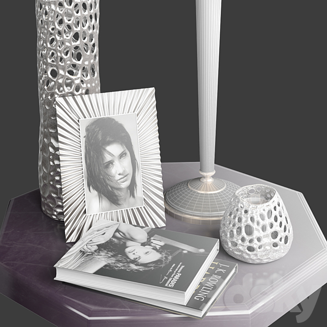 Decorative set 1 3d