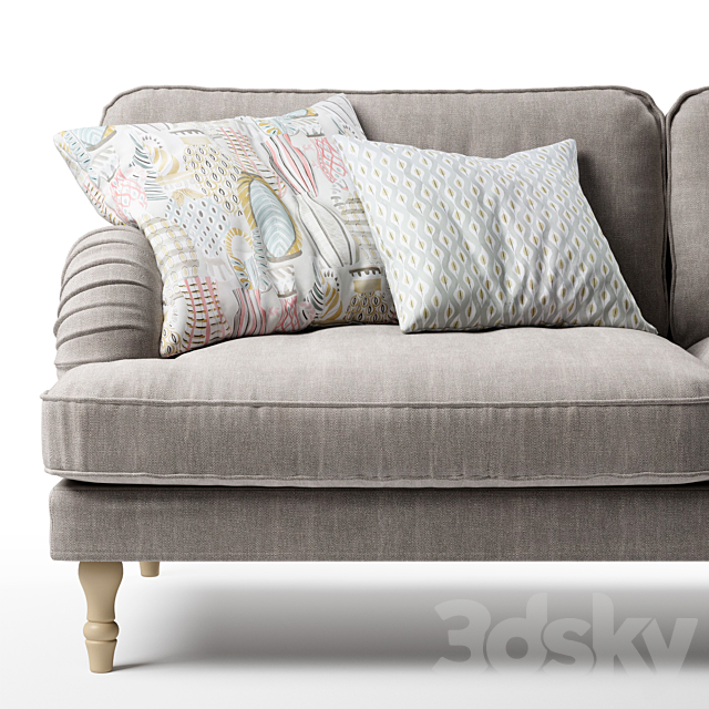 Ikea Stocksund sofa 3DSMax File - thumbnail 2