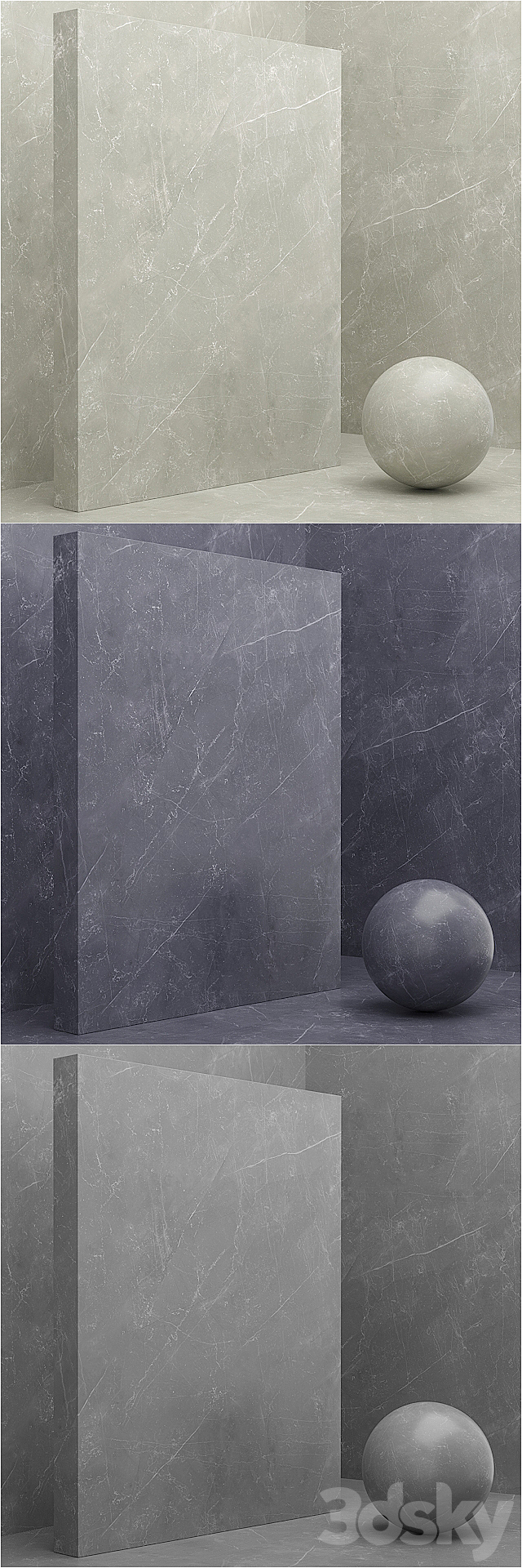 Material (seamless) - coating. marble. plaster set 46 3d