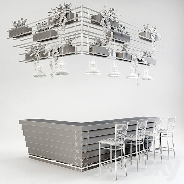 Loft Bar Collection 5 3d