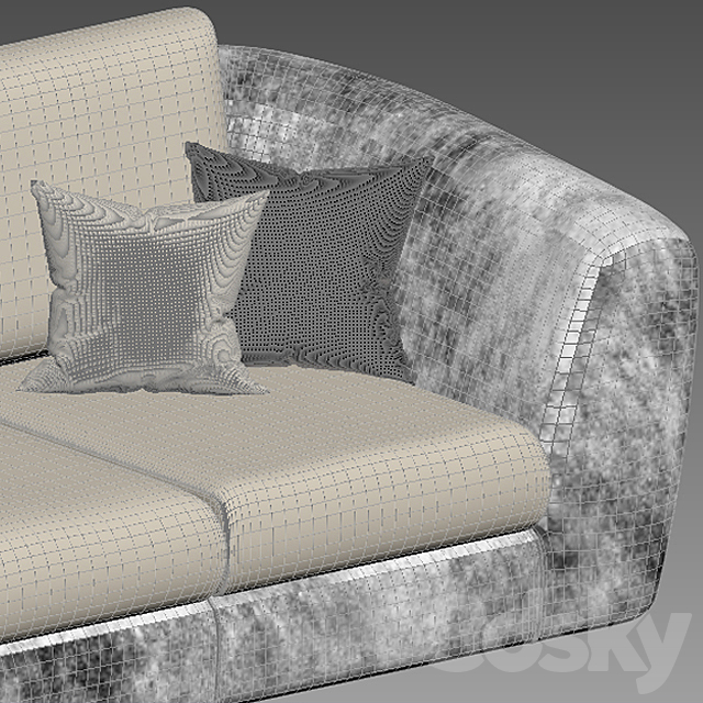 Asnaghi shell Poltrona 3d