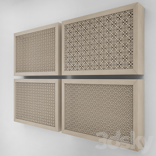Radiator screen 2244 3d