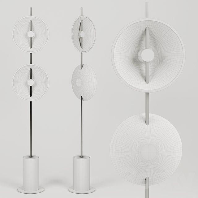 Mito flor lamp by Rakumba 3d