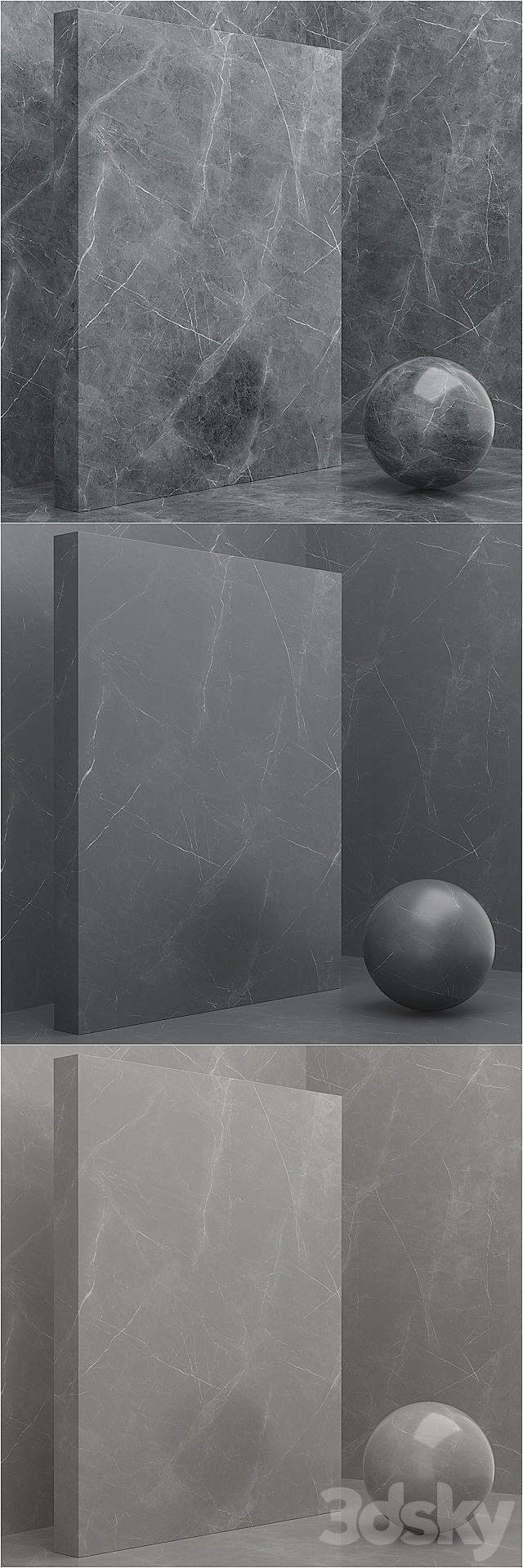 Material (seamless) – coating. marble. plaster – set 55 3DSMax File - thumbnail 2