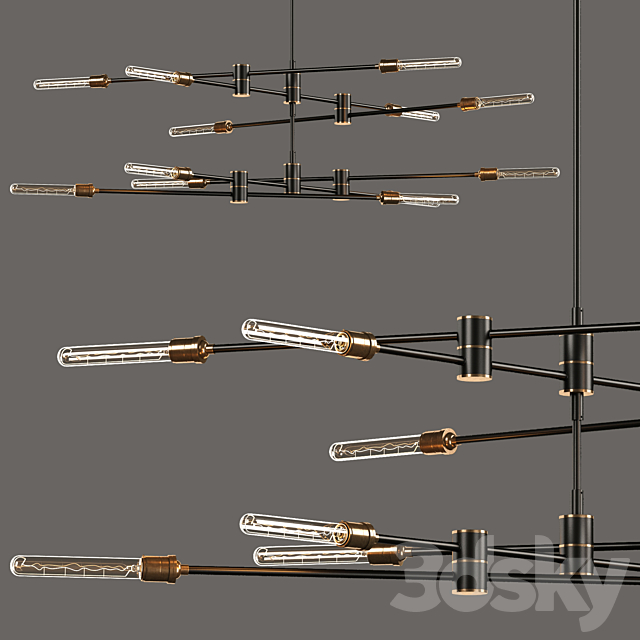 RESTORATION HARDWARE – KINETIC collection 3 in 1 3DSMax File - thumbnail 1