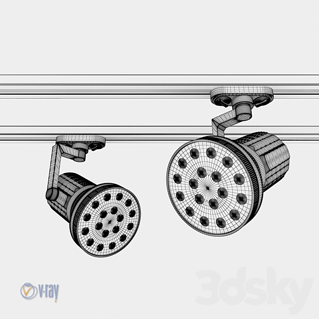 Arte Lamp Track Lights A6118PL 3d