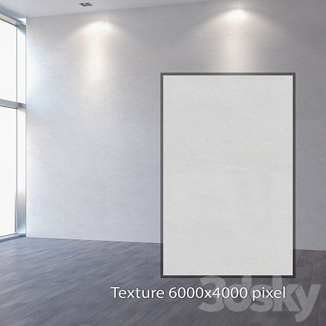 Plaster 438 (white) 3d