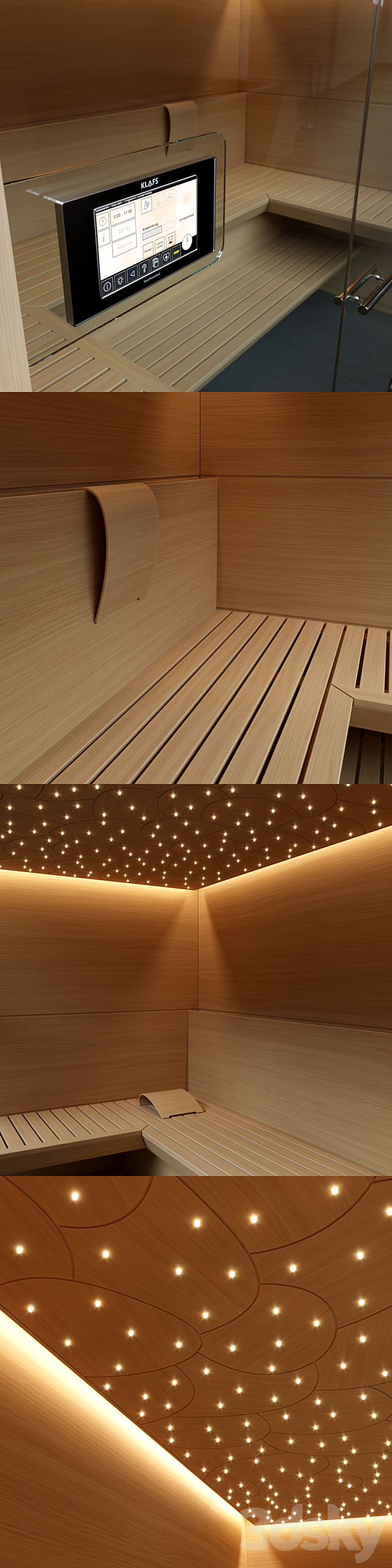 Sauna Klafs - Casena 3d