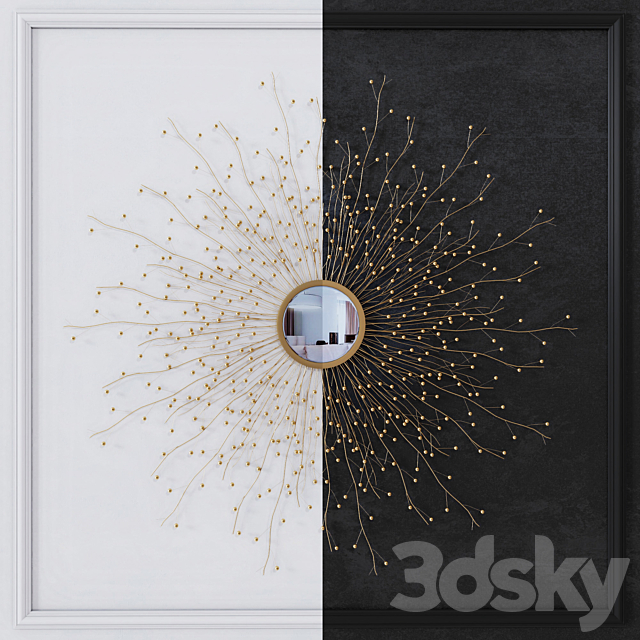 HPDecor - Mirror Tree Mirror 3d