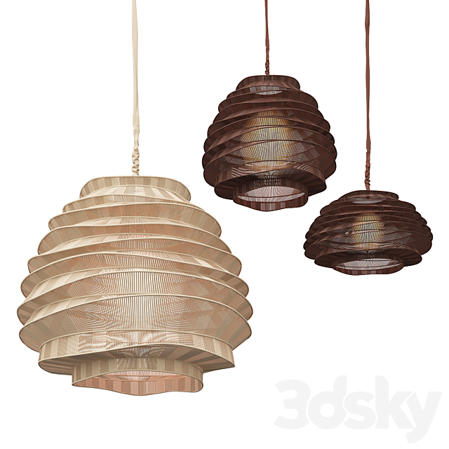 Roost Bamboo Cloud Chandeliers 3DSMax File - thumbnail 1