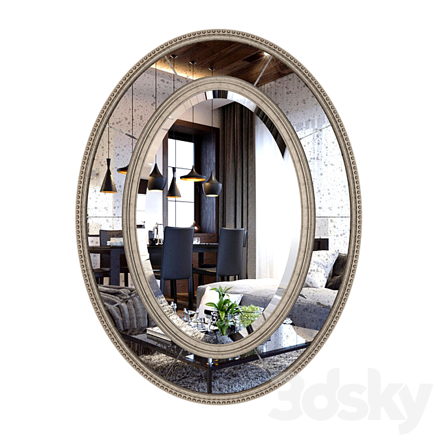 UtterMost Lara Oval Mirror Free Download