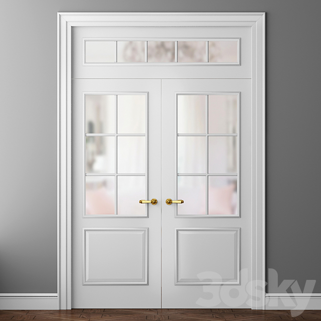 Doors Volhovets Paris 8121 and 8122 3d