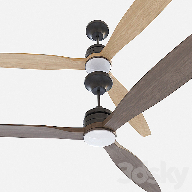 Faro Barcelona - ceiling fan ALO 152CM 3d