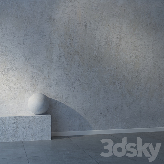 Light stucco 46 3d