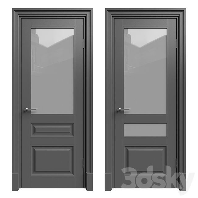 Interior doors Jaguar Zeus part # 4 3d