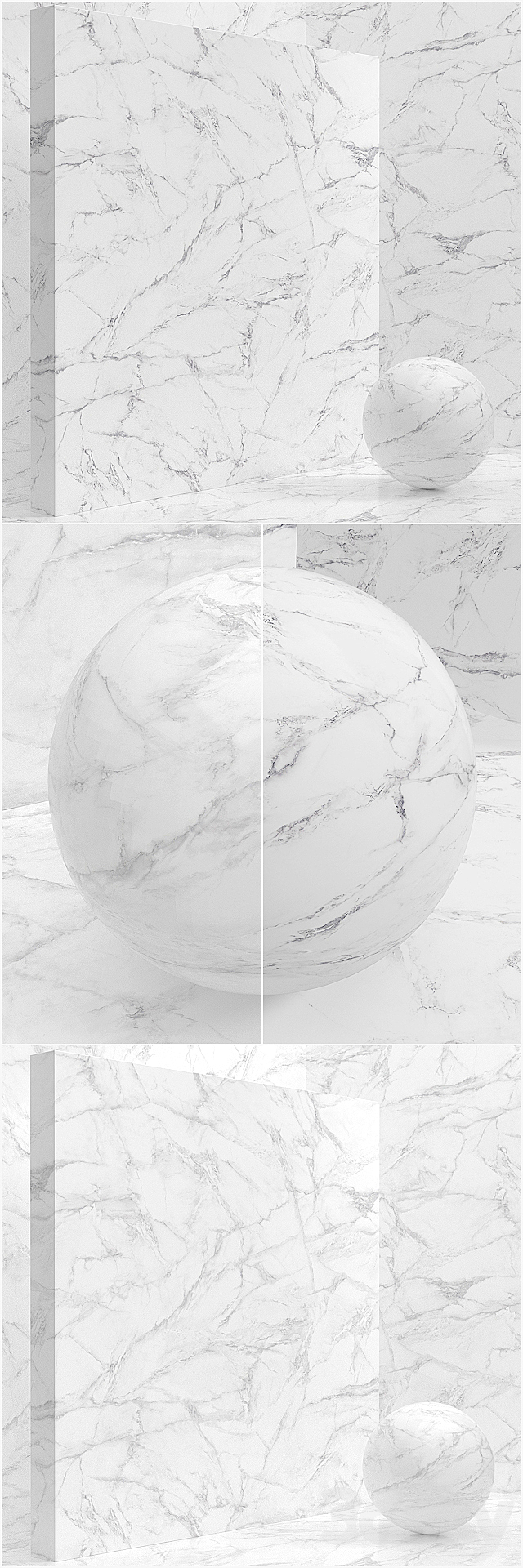 Material (seamless) - coating. marble. plaster set 57 3d