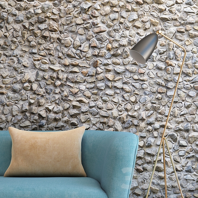 Facing Stone (Stone_010) 3d