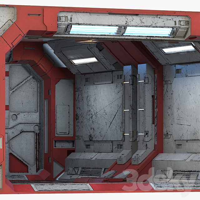 Sci-Fi Element 1 3d