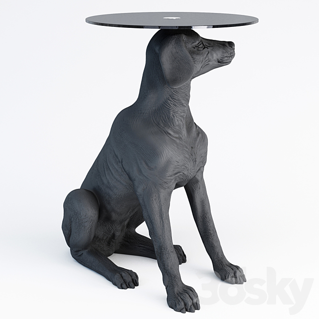 Table of the ladies Dog by Kare Design 3DSMax File - thumbnail 2
