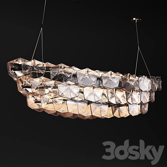 Jules chandelier by John Pomp 3d