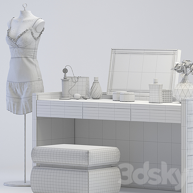 Dressing table Vissionaire – Titania 3DSMax File - thumbnail 3
