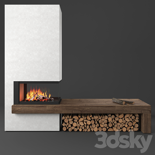 ma272sl fireplace. Piazzetta 3DSMax File - thumbnail 1