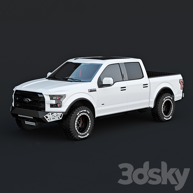 Ford F150 Raptor 3DSMax File - thumbnail 1