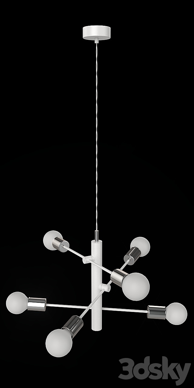 Chandelier Eglo Gradoli 98016. 3d