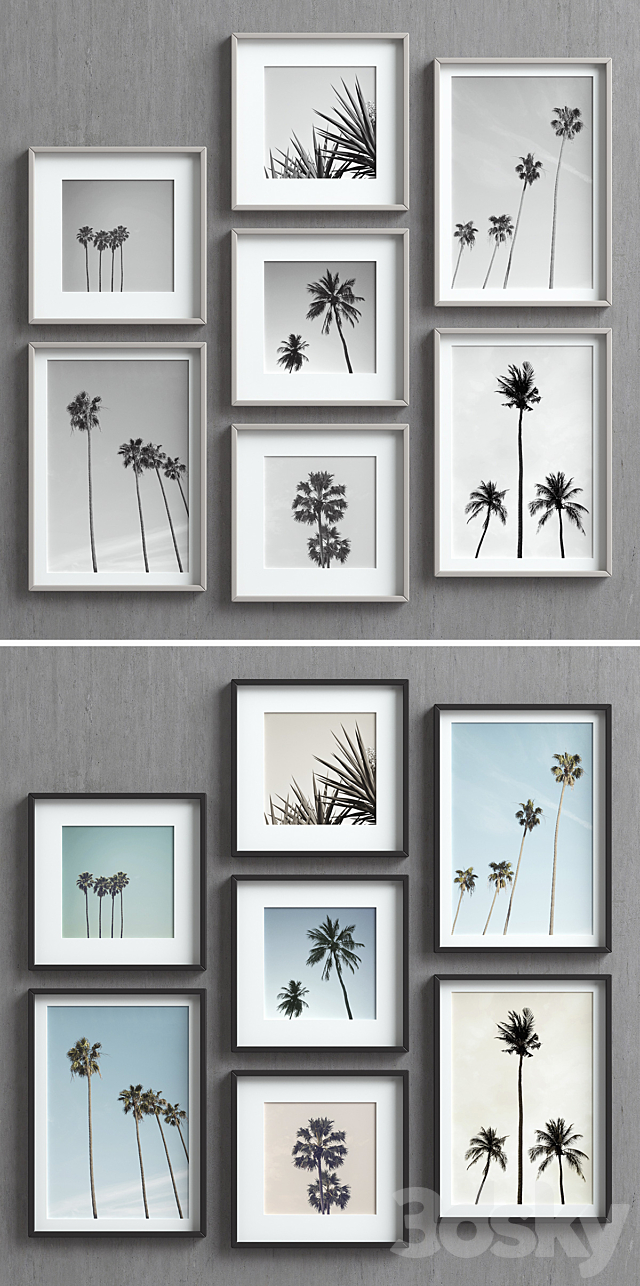 Picture Frames Set-41 3d
