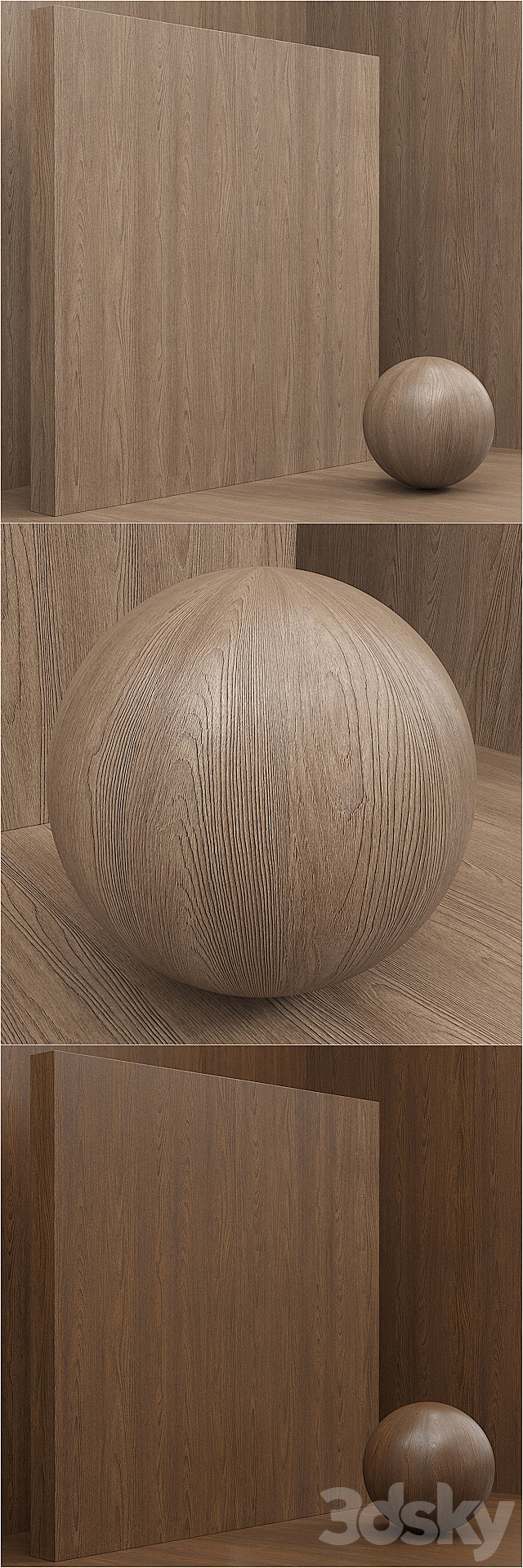 Material wood _ veneer (seamless) - set 36 3d