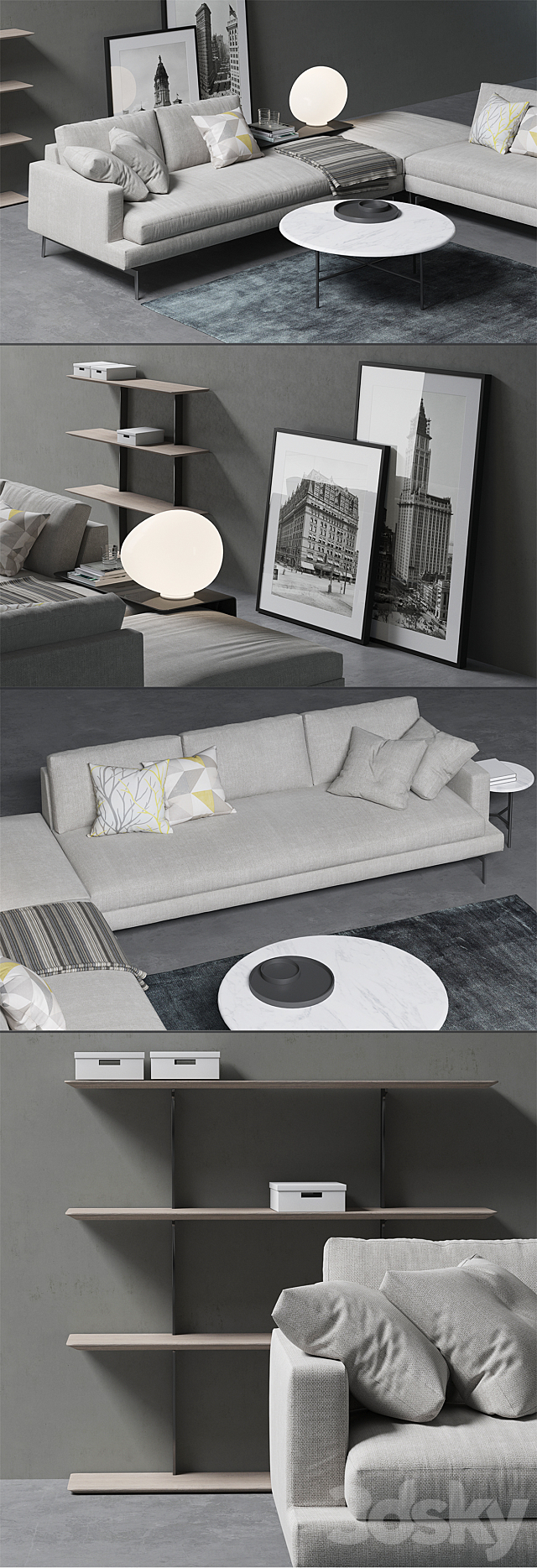 Larsen Verzelloni Composition 3d