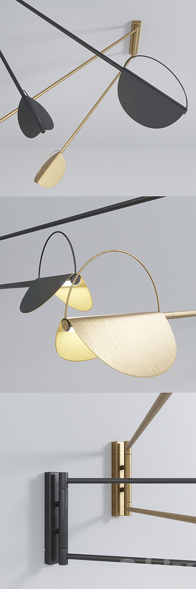 BOLIA LEAVES | Wall lamp 3d