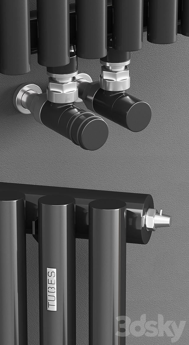 Tubes radiatori basics 25 3d