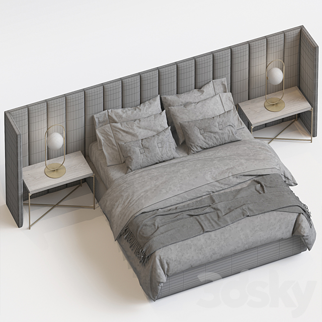BED BY SOFA AND CHAIR COMPANY 22 3DSMax File - thumbnail 3