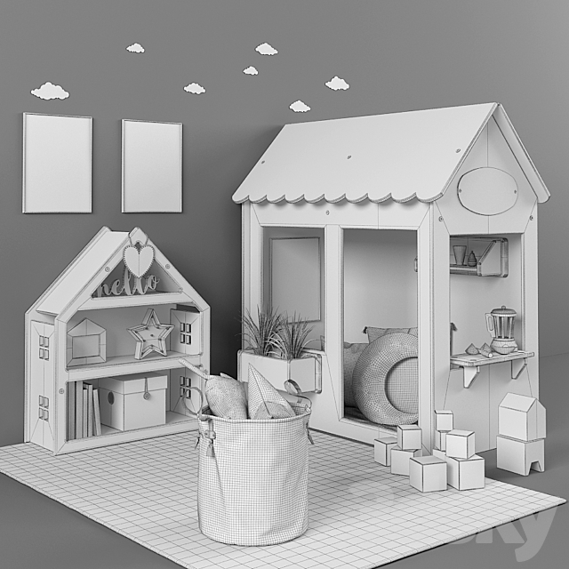 Children’s furniture and accessories 46 3DSMax File - thumbnail 3