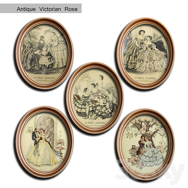 Flossys Treasures – Antique Victorian 3DSMax File - thumbnail 1