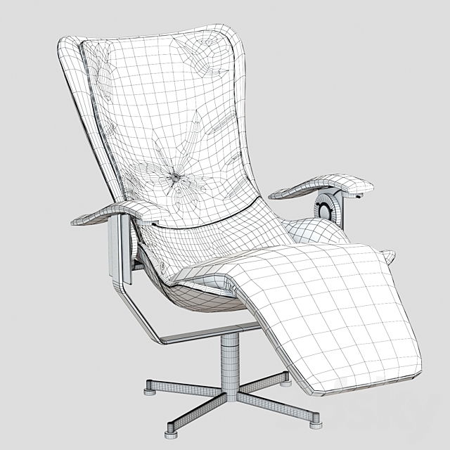 Elysium-R chair 3DSMax File - thumbnail 3